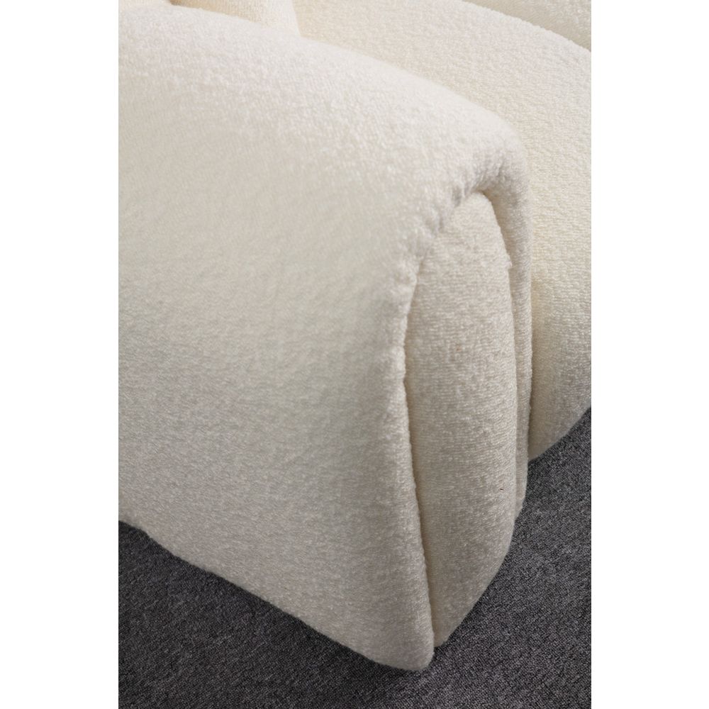 Puffy 3 - Bijela Troosna Sofa slika 4