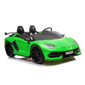 Licencirani auto na akumulator Lamborghini Aventador SX2028 - dvosjed - zeleni