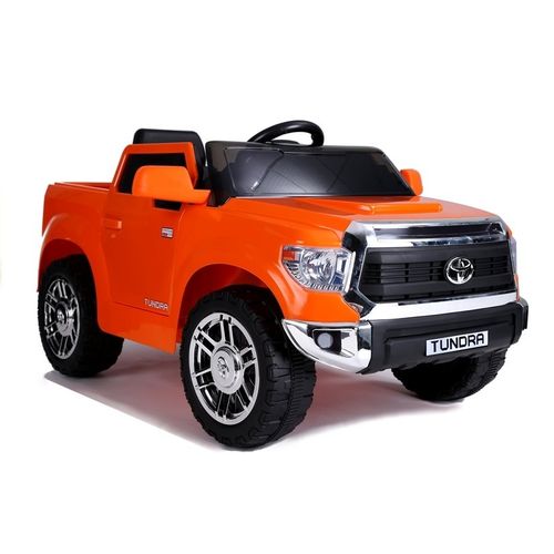 Licencirani auto na akumulator Toyota Tundra - narančasti/lakirani slika 4