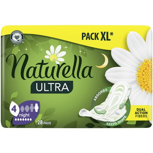 Naturella higijenski ulošci s krilcima Ultra Night Size 4, 28 komada slika 1