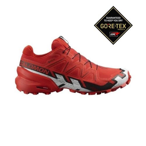 Tenisice Salomon Speedcross 6 Gtx Red slika 10