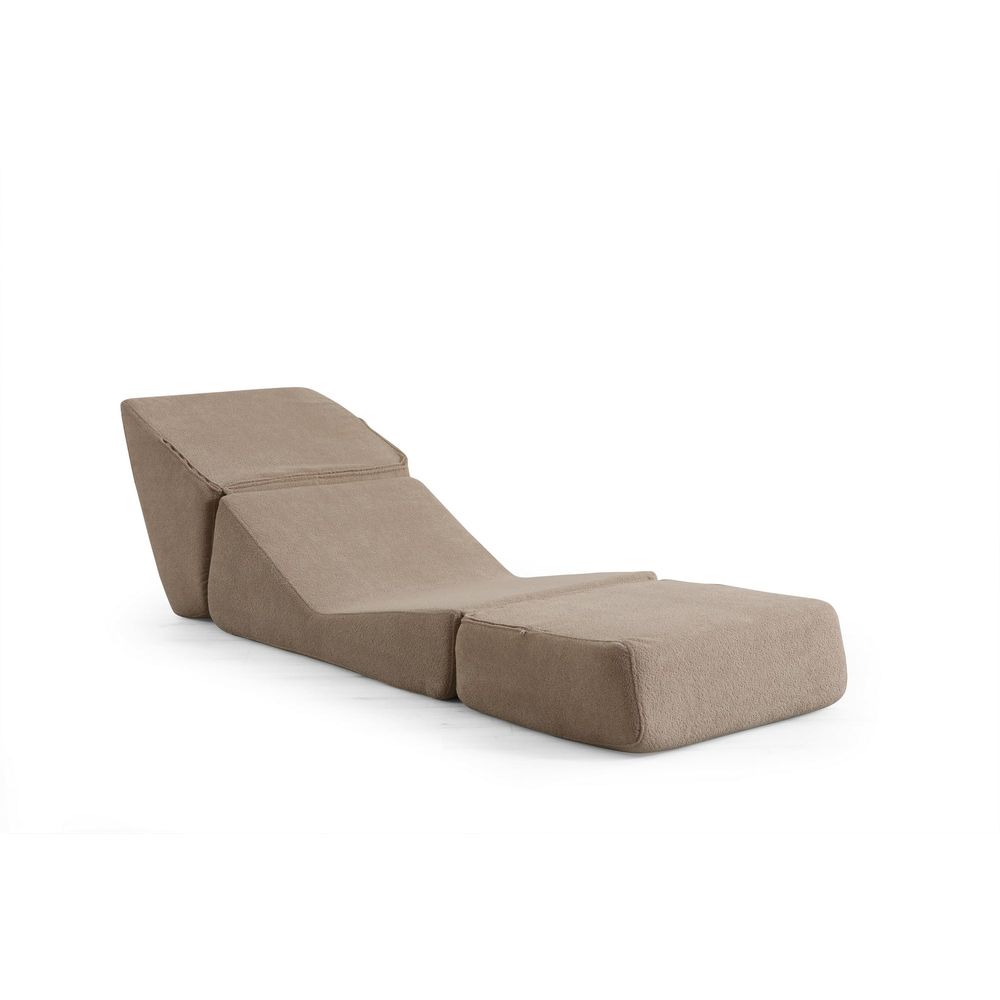 Origami Konvertibilni - Tamna Krema 1-Sjedalni Sofa-Krevet slika 6