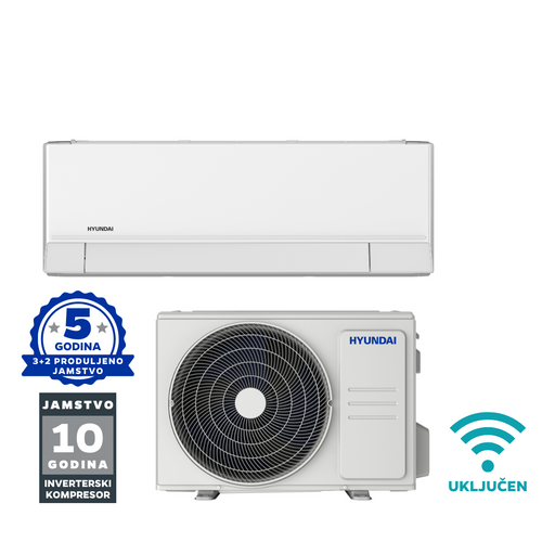 Hyundai Elite Inverter Plus klima uređaj 5.3 kW ASCI-188CBW5B/ASCO-188CBW5B slika 1