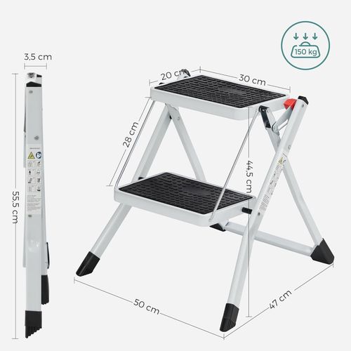 SONGMICS ladder GSL002GY01 slika 4