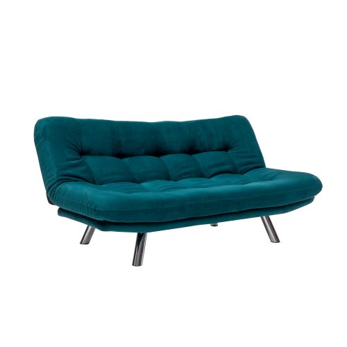 Atelier Del Sofa Misa Small Sofabed - Trosed na razvlačenje, petrol zelena slika 6