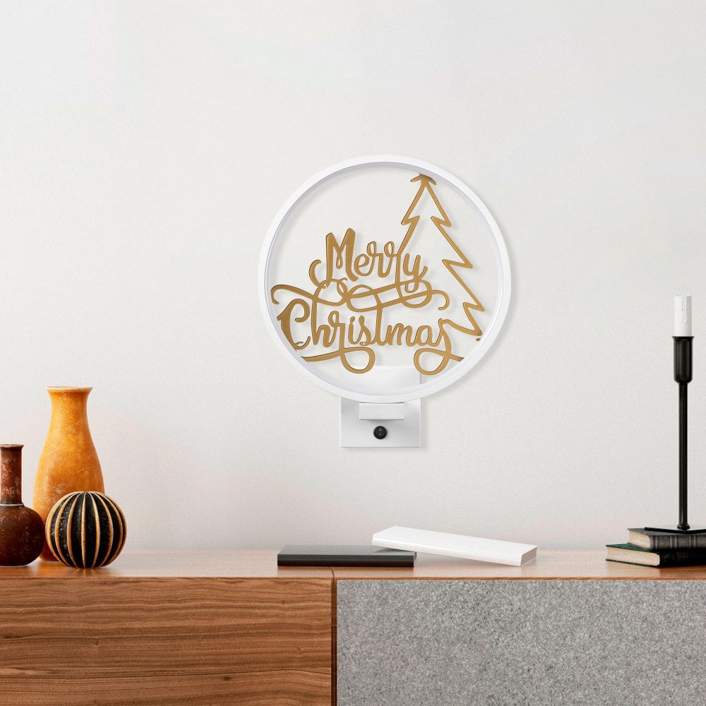 Zidna lampa XMAS26 White Gold slika 4