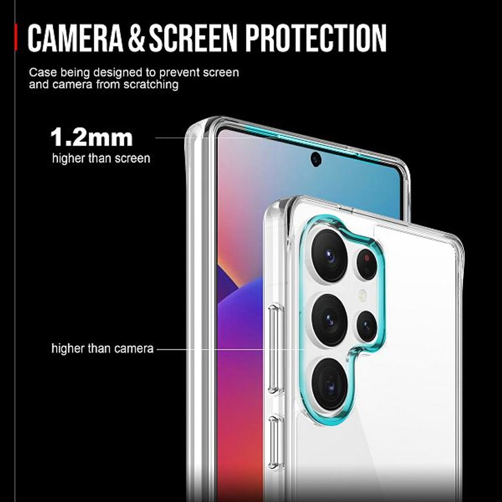 MM TPU SAM GALAXY S26 ULTRA - DROP-PROOF LIGHT clear slika 3