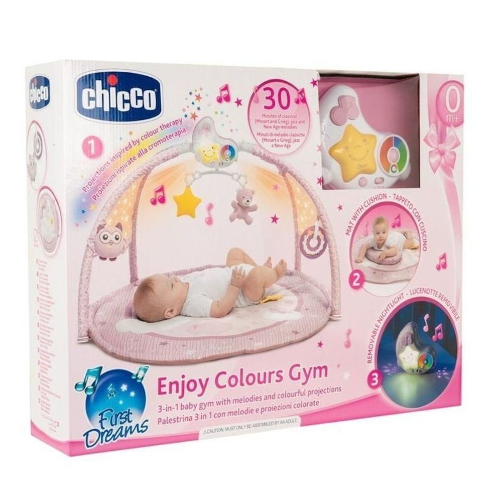 Chicco Podloga za igru 3U1 First Dreams, Roza slika 2