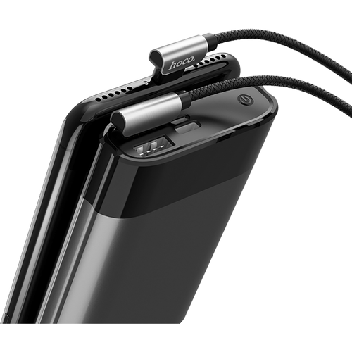 hoco. USB kabel za iPhone, Lightning kabel, 1.2 met., 2.4 A, crna - U42 Exquisite steel, Lightning BK slika 4