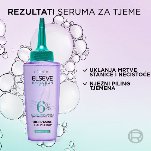 Elseve Hyaluron Pure pročišćavajući serum za vlasište 102 ml slika 2