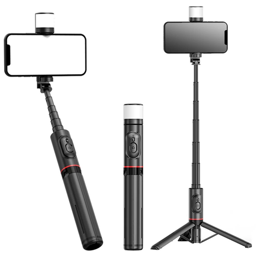 Selfie stick Q12S + tripod crni slika 3