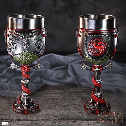 NEMESIS NOW HOUSE OF THE DRAGON DAEMON TARGARYEN GOBLET slika 8