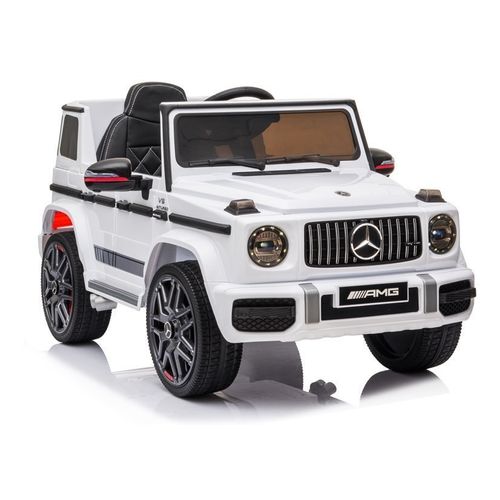 Licencirani auto na akumulator Mercedes G63 AMG - bijeli slika 1