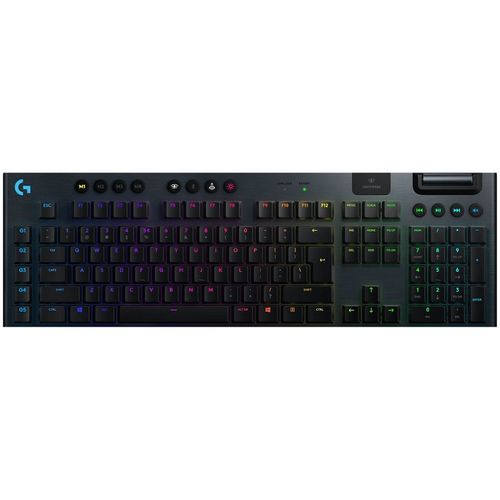 Logitech G915 LIGHTSPEED Wireless RGB Mechanical Gaming Kbd - GL Clicky - Carbon slika 2