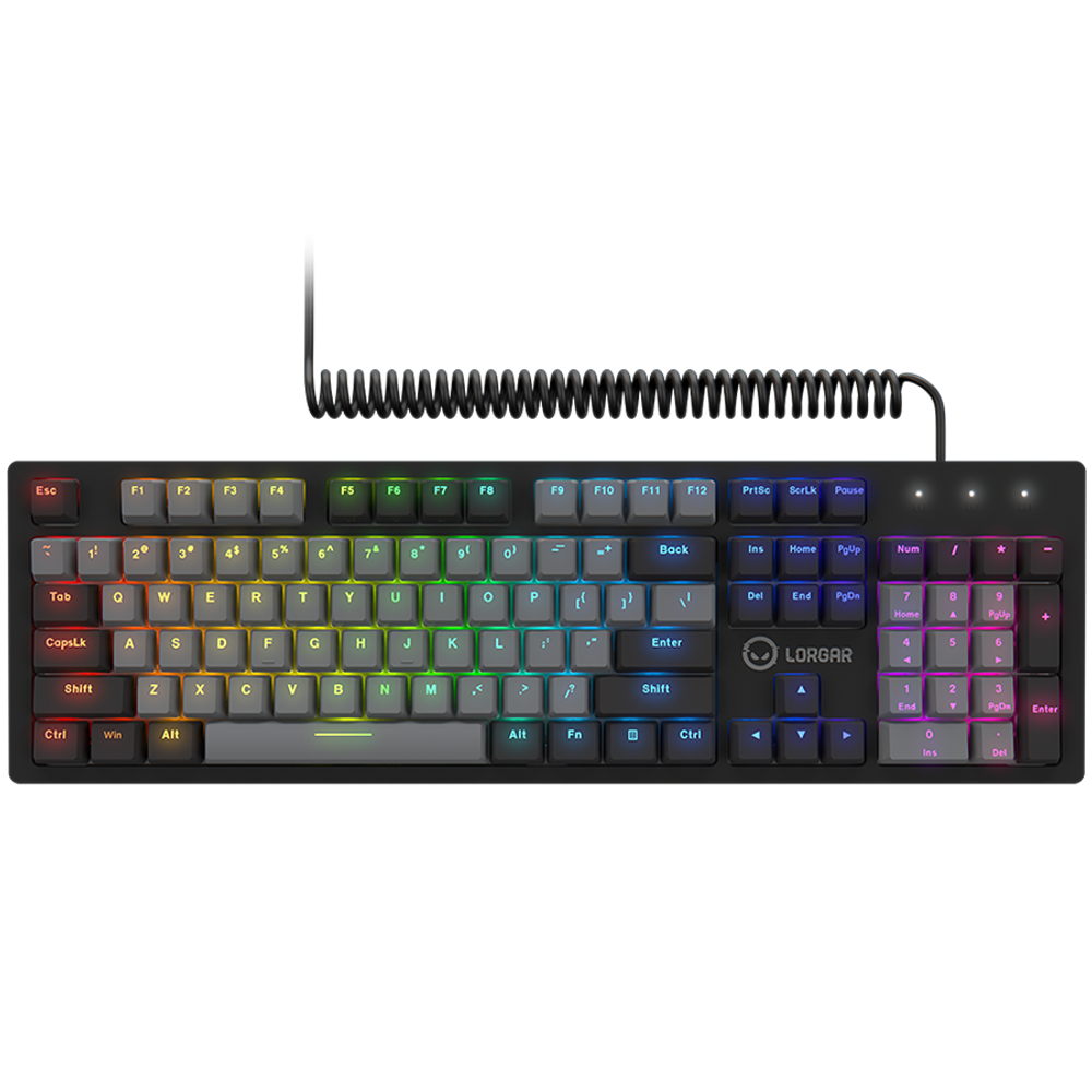 LORGAR Azar 514: Žičana Mehanička Gaming Tastatura sa RGB Osvjetljenjem slika 1