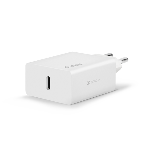 Ttec Zidni Punjač - SmartCharger PD / QC 20W - White slika 1