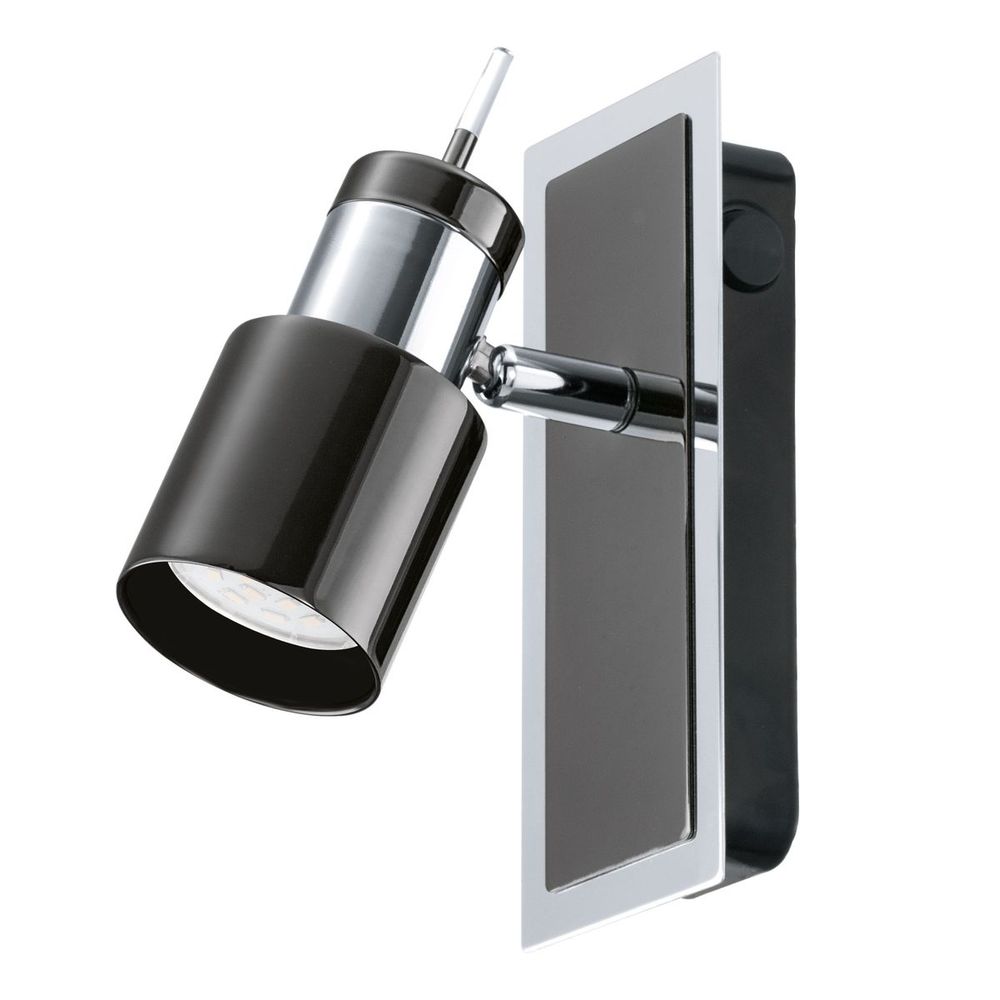 Eglo Davida 1 reflektor/1, led, gu10, 1x5w, 400lm, krom/crna  slika 8