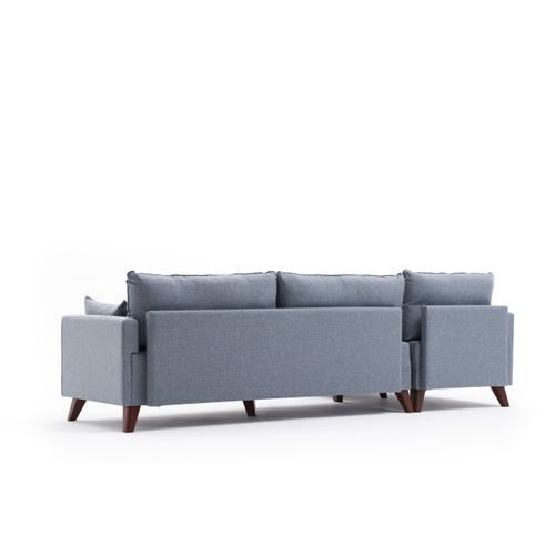 Atelier Del Sofa Kutna garnitura, Plava, Bella Soft Köşe Koltuk Left - Blue slika 9