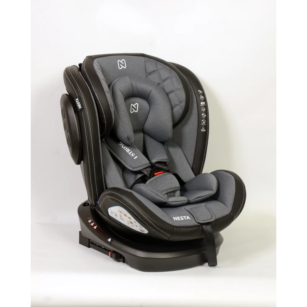 Nesta Rotirajuća autosjedalica I-Strong FR20 0-36kg Isofix, Dark Grey slika 1
