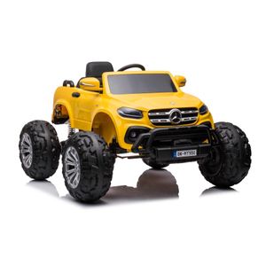 Licencirani auto na akumulator  Mercedes DK-MT950 4x4 - žuti/lakirani