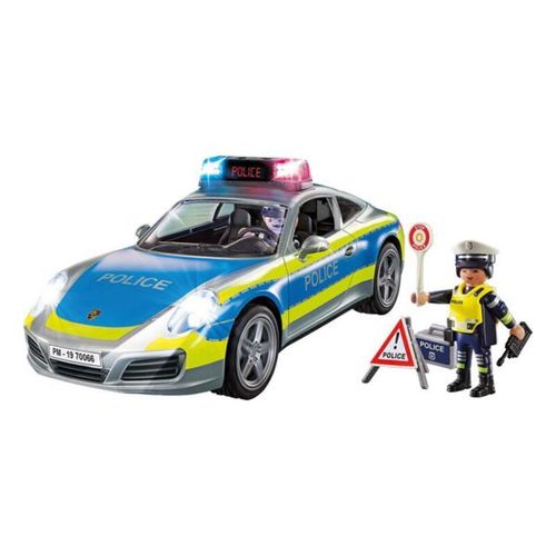 Playset Porsche 911 Carrera 4S Police Playmobil 70066 (36 pcs) slika 3