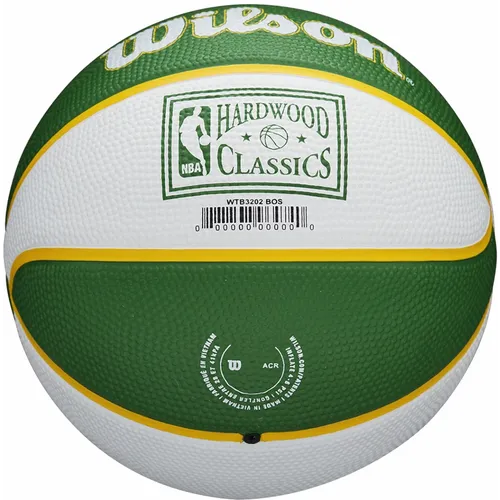 Wilson NBA Team Retro Boston Celtics mini košarkaška lopta WTB3200XBBOS slika 6