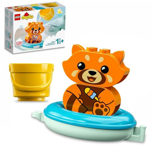 Playset Lego 10964 DUPLO Bath Toy: Floating Red Panda (5 Dijelovi) slika 2