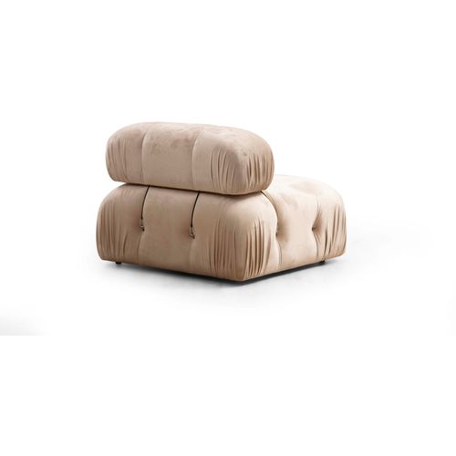 Atelier Del Sofa Trosjed, Krem, Bubble 3 Seater ( L1-O1-1R) - Velvet slika 5