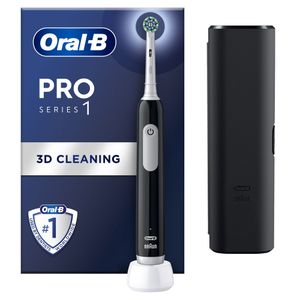 Oral-B električna četkica PRO 1 black + putna torbica