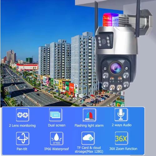 CAM-IP6MP-EP5-36X ZOOM GMB kamera  6 mpix microSD iCSee xmeye pro app Two-way voice PTZ ip66,2x3.6mm slika 4