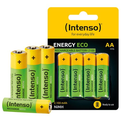 (Intenso) Baterija punjiva AA / HR6, 2100 mAh, blister 4 komada - AA / HR6/2100 slika 2