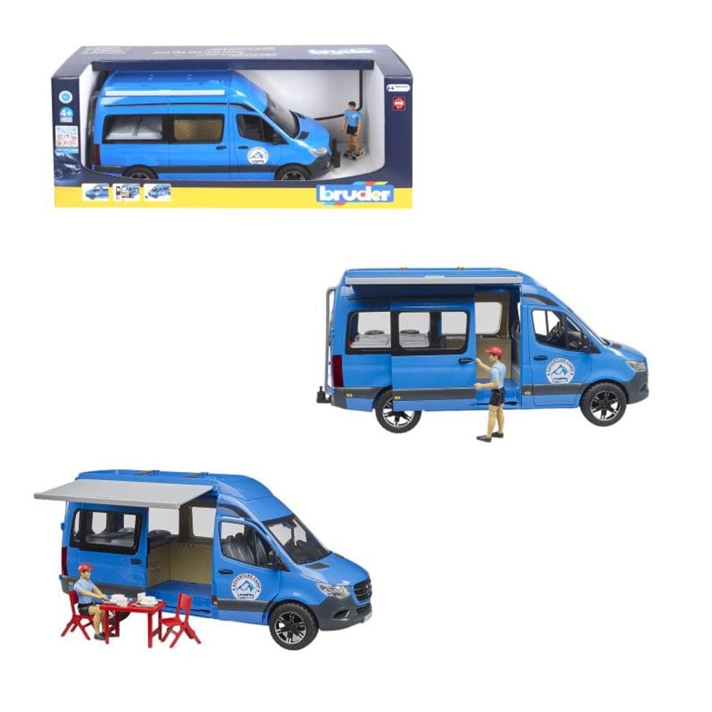 Bruder 2684 Kamper sa vozačem MB Sprinter slika 6