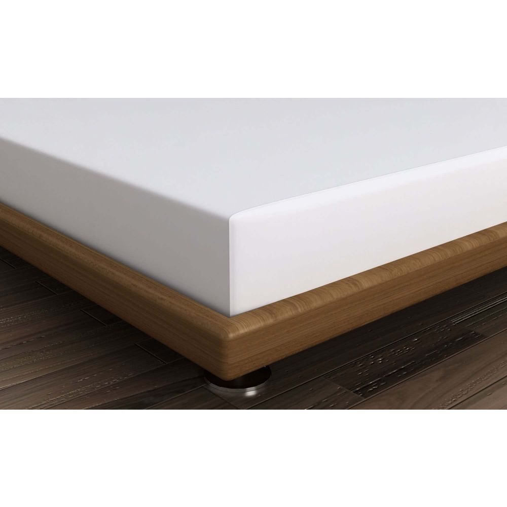 Ranforce Queen Fitted Sheet - Bijela slika 2