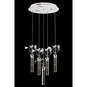 AV-1753-5KT Chrome Chandelier