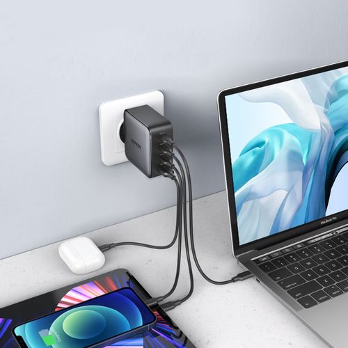 Ugreen USB-A i 3x USB-C 100W GaN brzi punjač - kutija slika 6