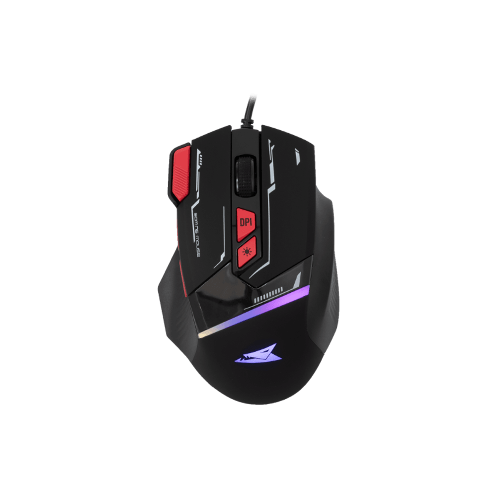 Baracuda Miš BGM-041 MANTA / 12.800 dpi, crni slika 1