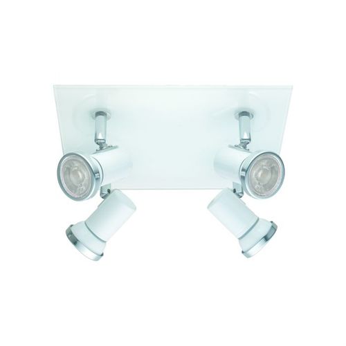 Eglo Tamara 1 spot/4, led, 4x3,3w, 4x240lm, ip44, hrom/bela  slika 1