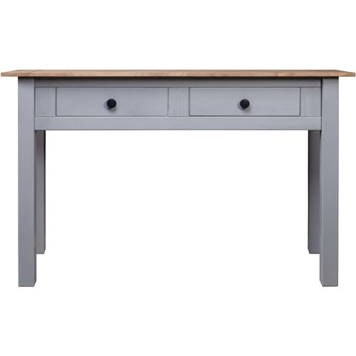 Konzolni stol od borovine sivi 110x40x72 cm asortiman Panama slika 2