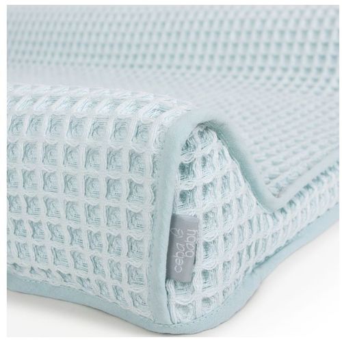 Ceba Baby navlaka za podlogu za previjanje Comfort Waffle Line Mist Blue 50x70 slika 2