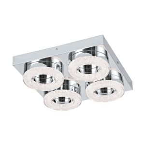 Eglo Fradelo zidna/stropna/4, led, 4x4w, krom/kristal 