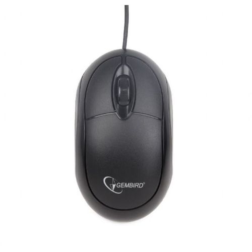 Gembird Optical mouse, USB, black slika 1