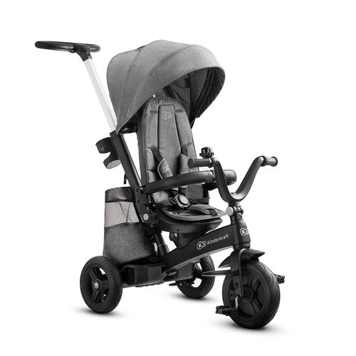 Kinderkraft Tricikl EASYTWIST siva slika 25