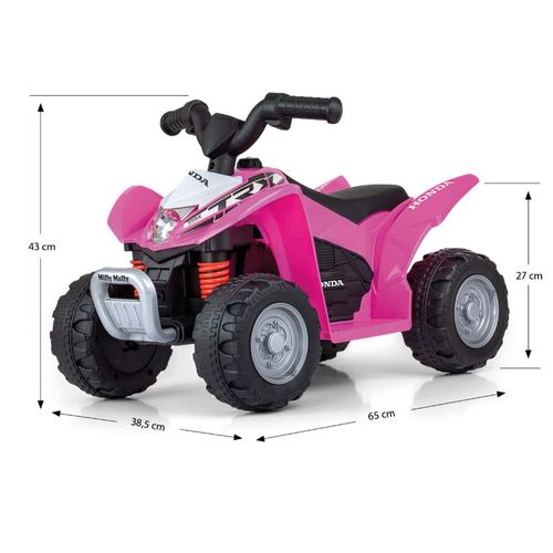 Quad na bateriju Honda ATV rozi slika 5