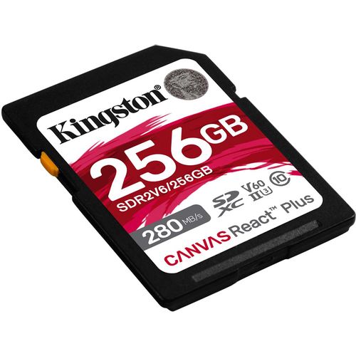 KINGSTON Memorijska kartica SDR2V6/256GB 256GB SDXC UHS-II 280R/150W U3 V60 slika 3
