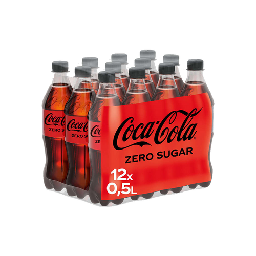 Coca-Cola Zero 0,5l 12/boca XXL slika 1