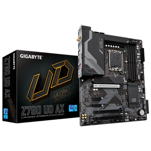 GIGABYTE Z790 UD AX matična ploča, DDR5, SATA3, USB3.2Gen2x2, DP, 2.5GbE, WiFi 6E, LGA1700 ATX