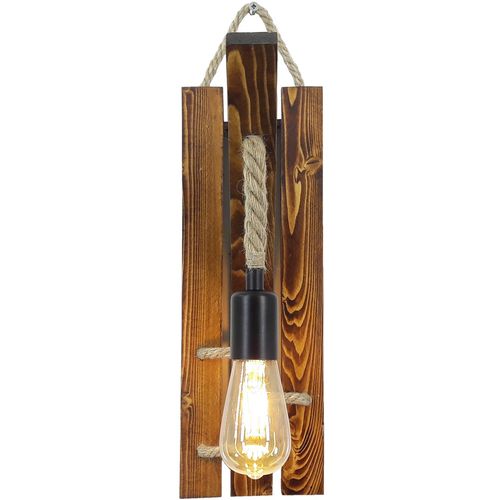 Ahşap Aplik 19 Walnut Wall Lamp slika 2