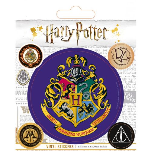 PYRAMID HARRY POTTER (HOGWARTS) VINYL STICKER slika 1