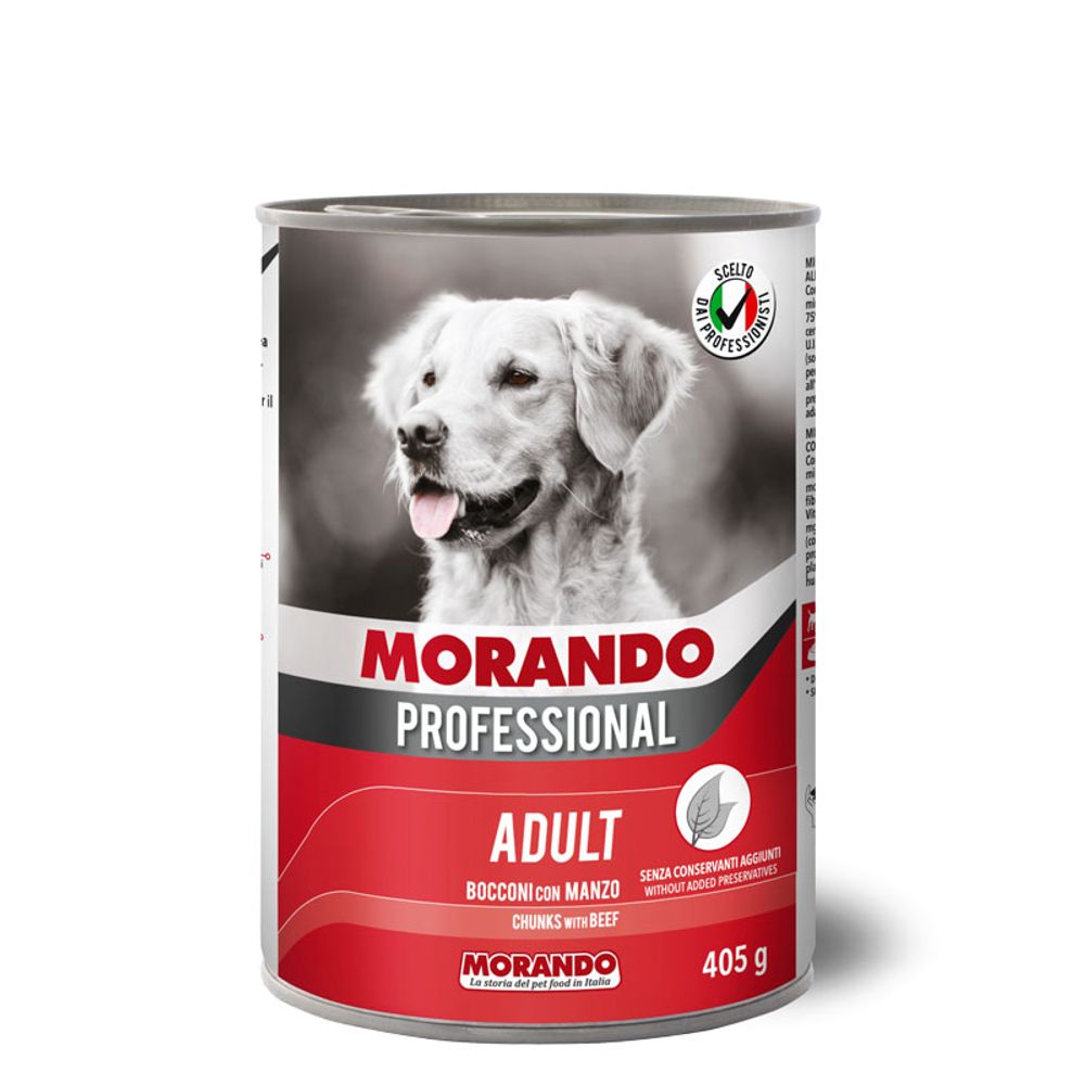 Morando Professional Adult komadići govedina, konzerva slika 1