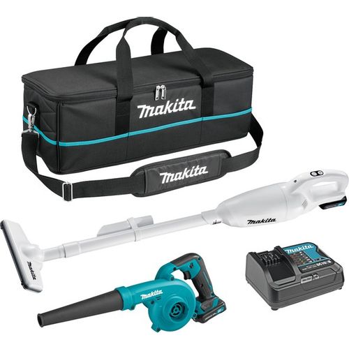 Makita akumulatorski set CLX245SAX1 (CL108D, UB100D, DC10SB, BL1021x1) slika 1